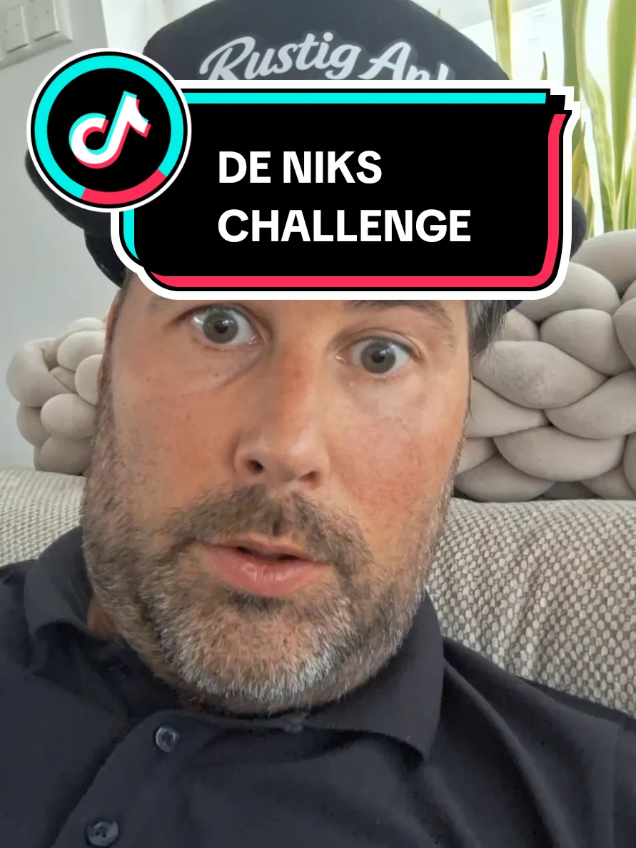 TikTok thumbnail van @janrustigan: De niks-challenge.